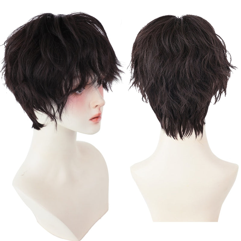 （Simple Packed) K-pop | rose cap heat-resistant wig