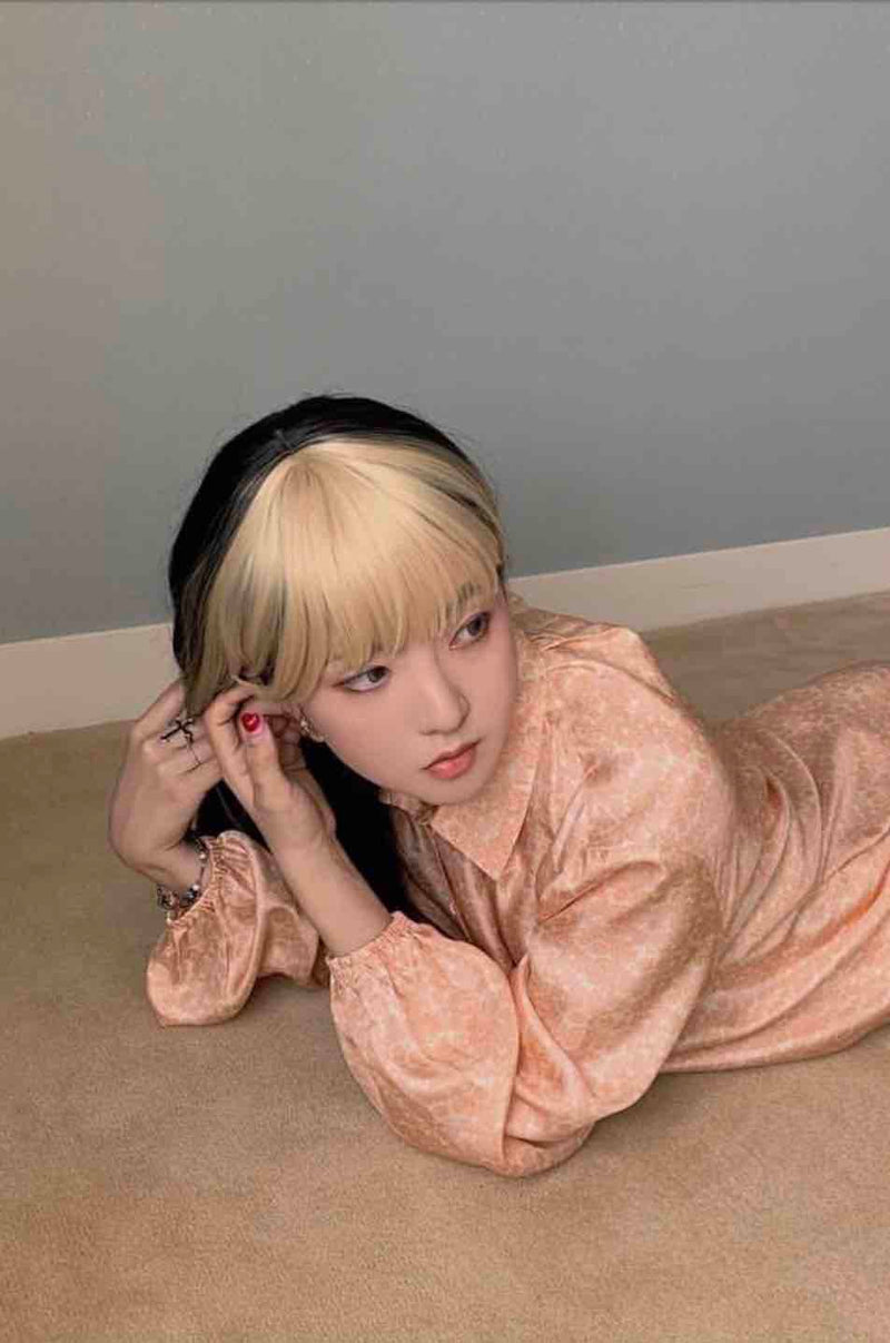 Jennie long bob  | rose cap heat resistant wig