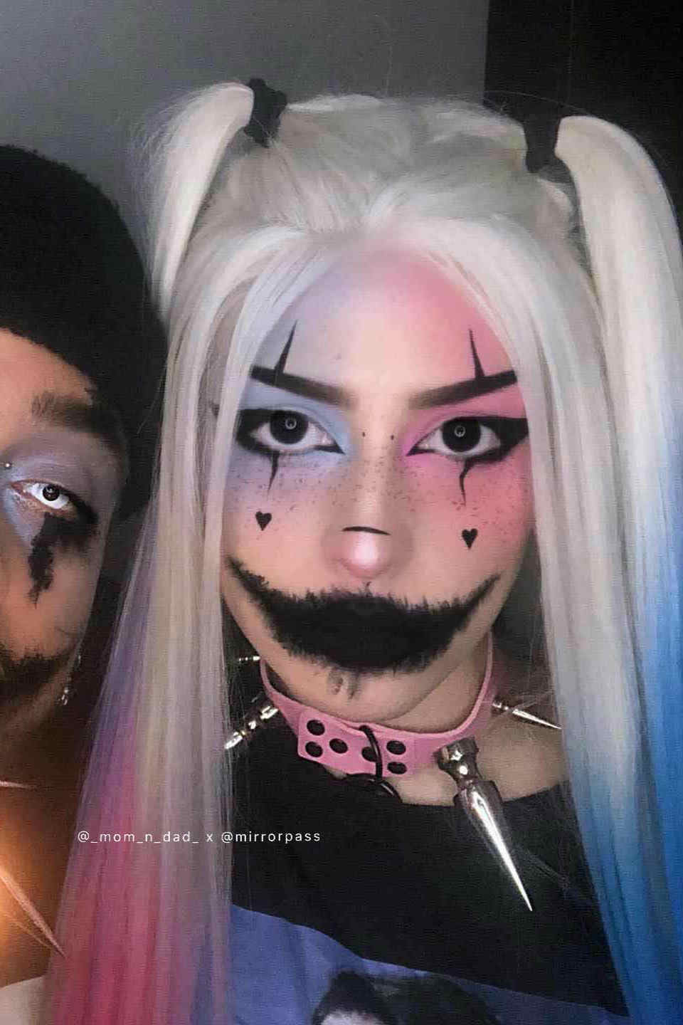 Harley Quinn｜synthetic swiss lace front wig