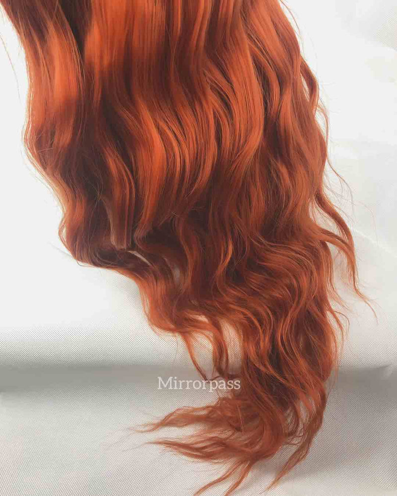 Serafina｜Synthetic Swiss Lace Front Wig mirrorpass.com
