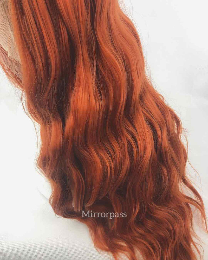 Serafina｜Synthetic Swiss Lace Front Wig mirrorpass.com