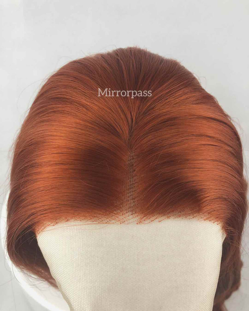 Serafina｜Synthetic Swiss Lace Front Wig mirrorpass.com