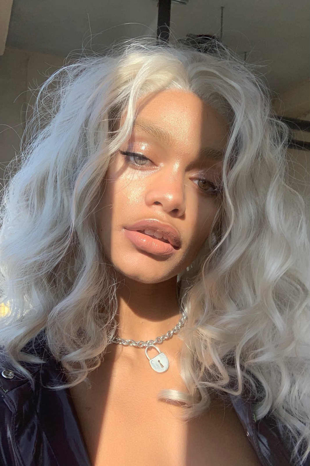 Danvers｜Synthetic Swiss Lace Front Wig Mirrorpass.com