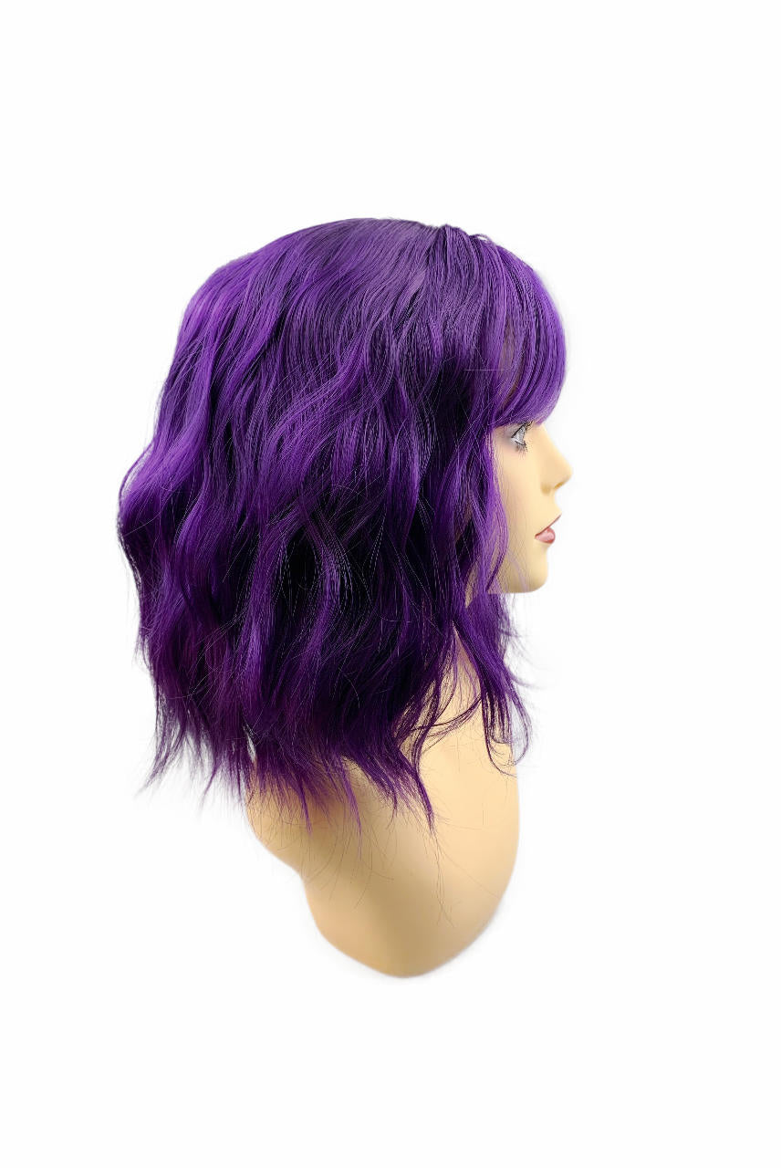 Plum berry punch | synthetic rose cap wig