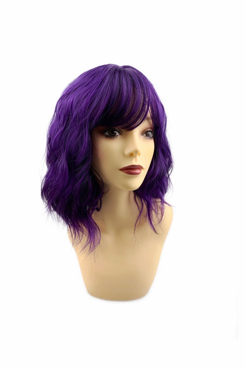 Plum berry punch | synthetic rose cap wig