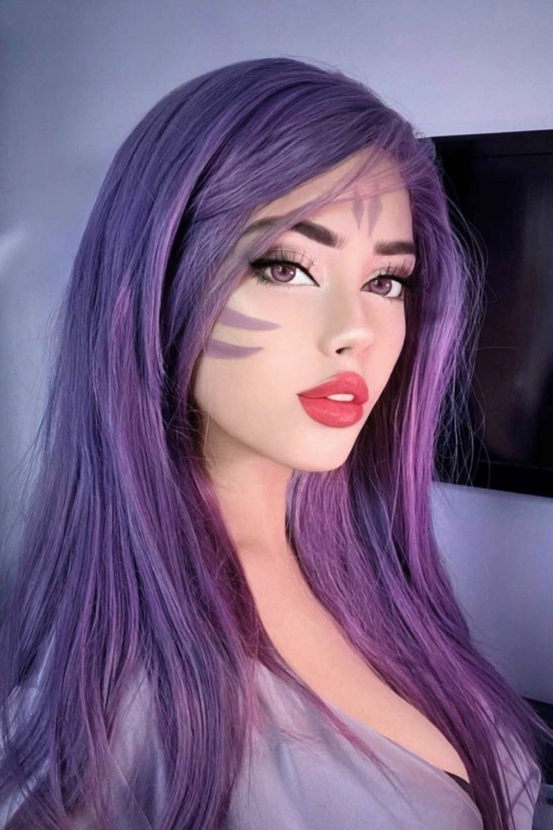 Psylocke｜Synthetic Swiss Lace Front Wig Mirrorpass.com