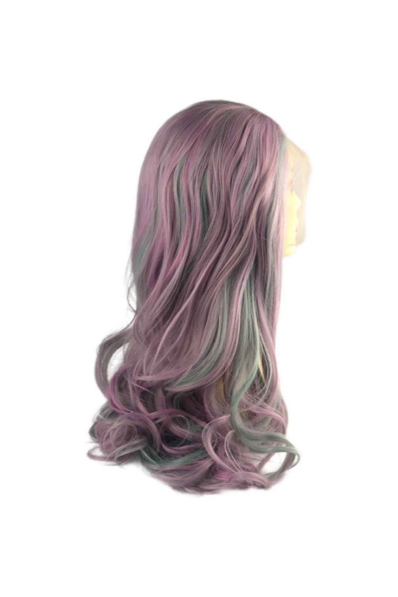 Aurora｜Synthetic Swiss Lace Front Wig