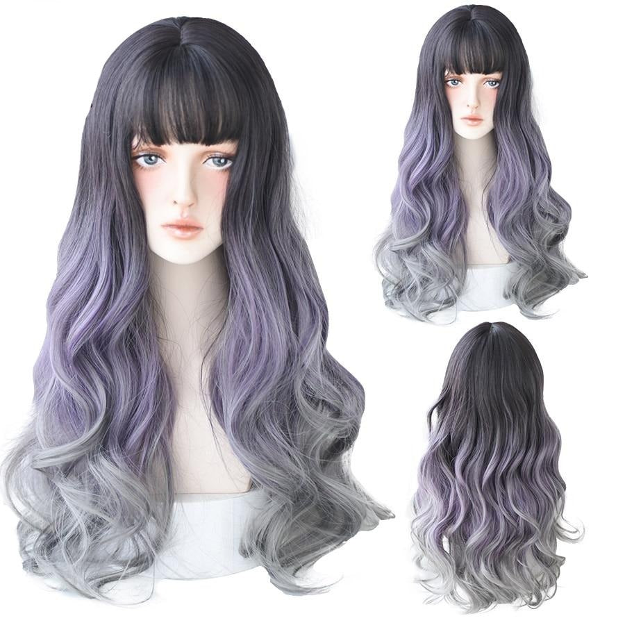 (Free Shipping) Jamie | ROSE CAP HEAT RESISTANT WIG