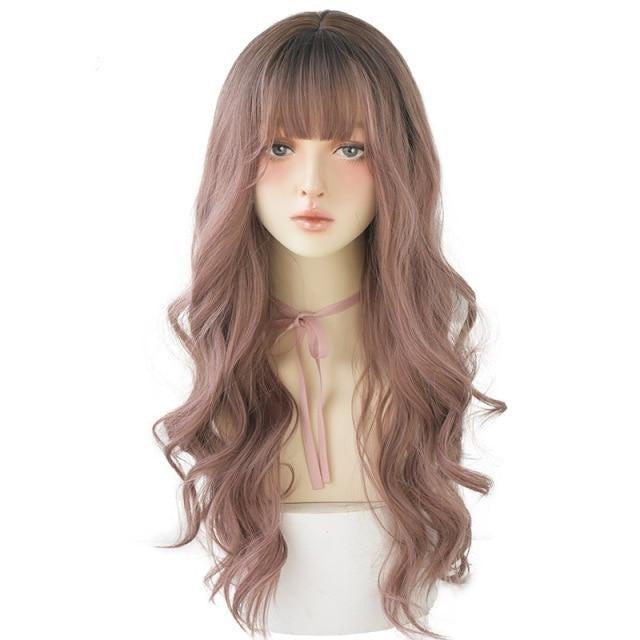 (Free Shipping) Jamie | ROSE CAP HEAT RESISTANT WIG