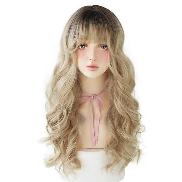 (Simple Packed) Jamie | ROSE CAP HEAT RESISTANT WIG