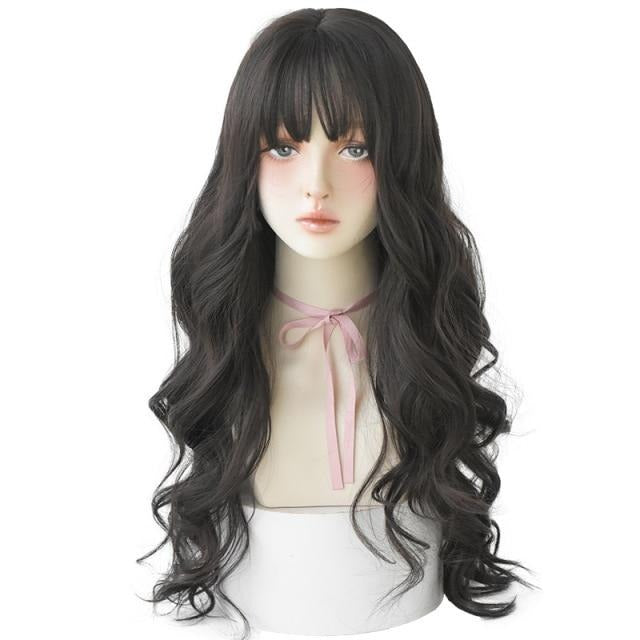 (Free Shipping) Jamie | ROSE CAP HEAT RESISTANT WIG