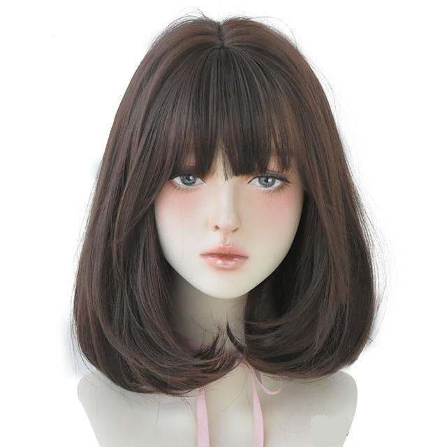 (Simple Packed) Gunhild | ROSE CAP HEAT RESISTANT WIG