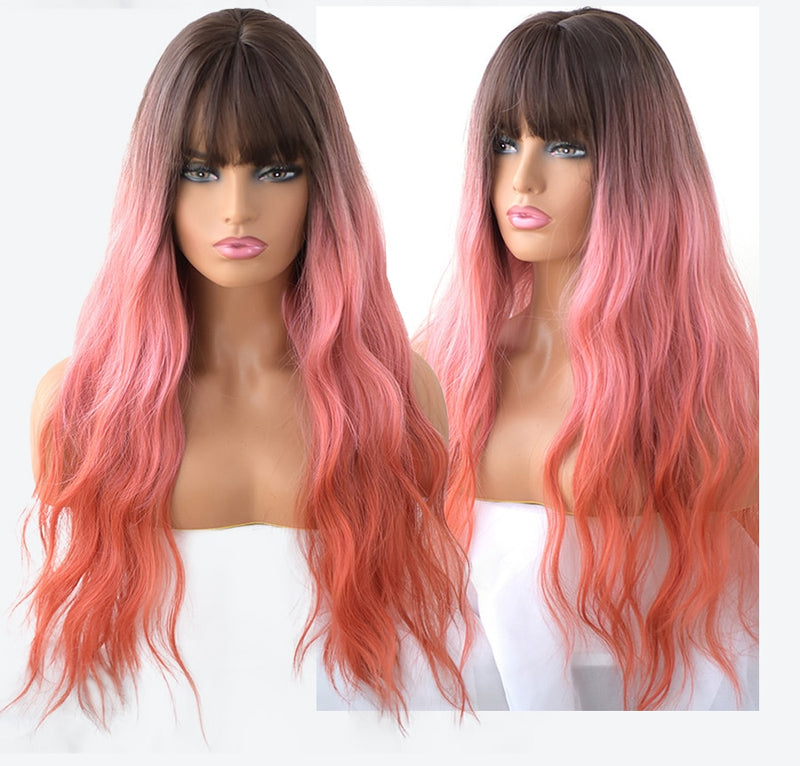 (Simple Packed) PAIGE | ROSE CAP HEAT RESISTANT WIG