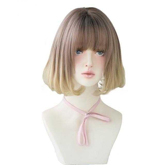 (Simple Packed) Boas | ROSE CAP HEAT RESISTANT WIG