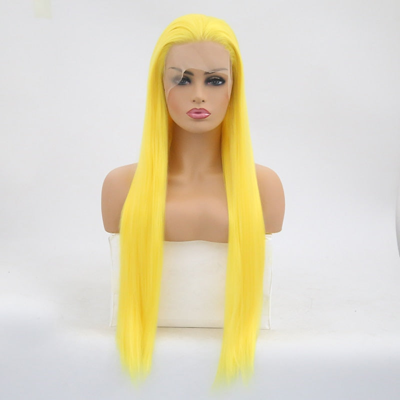 (Simple Packed) Yummy｜Synthetic Swiss Lace Front Wig