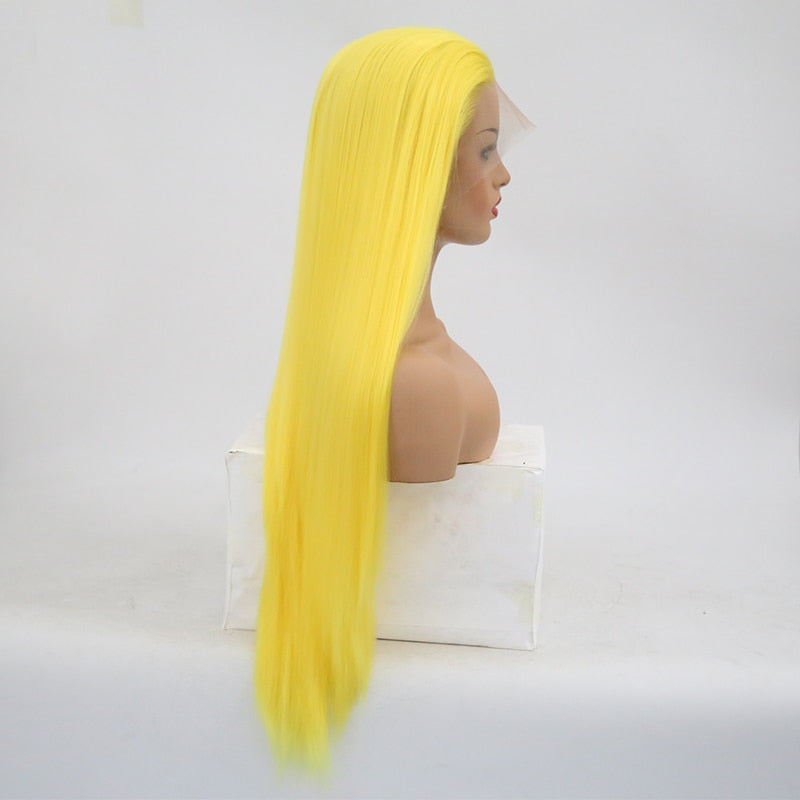 (Simple Packed) Yummy｜Synthetic Swiss Lace Front Wig