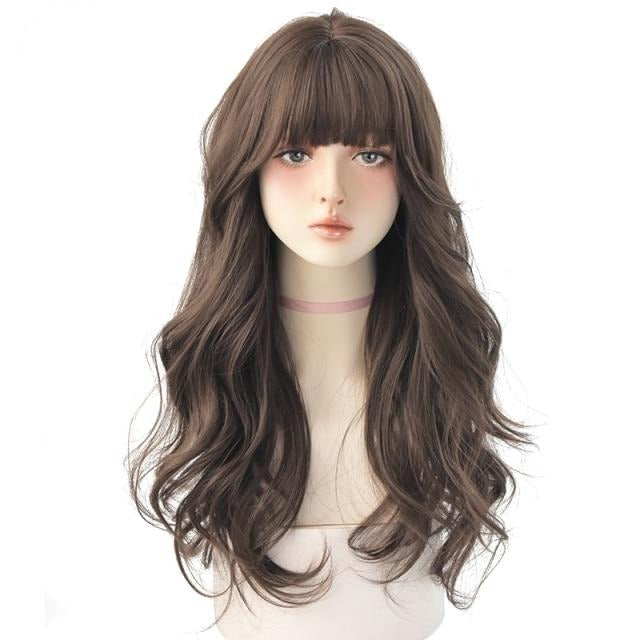 (Free Shipping)  Lisa The Show | ROSE CAP HEAT RESISTANT WIG