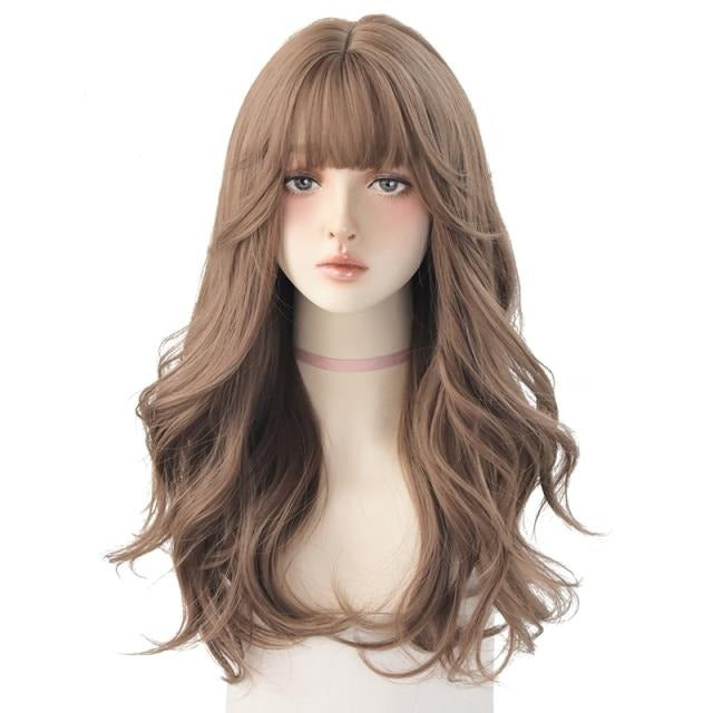 (Free Shipping)  Lisa The Show | ROSE CAP HEAT RESISTANT WIG