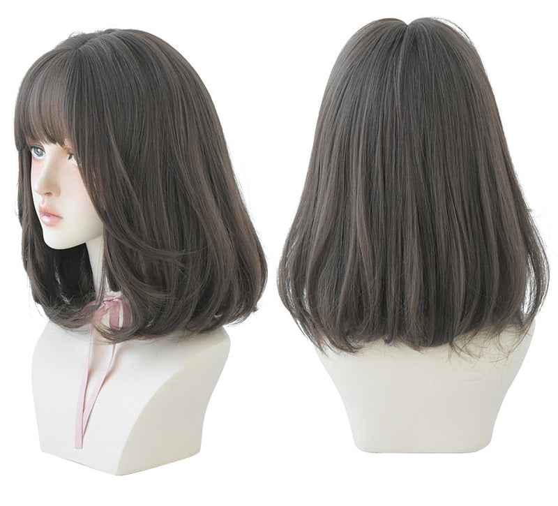 (Simple Packed) Gunhild | ROSE CAP HEAT RESISTANT WIG