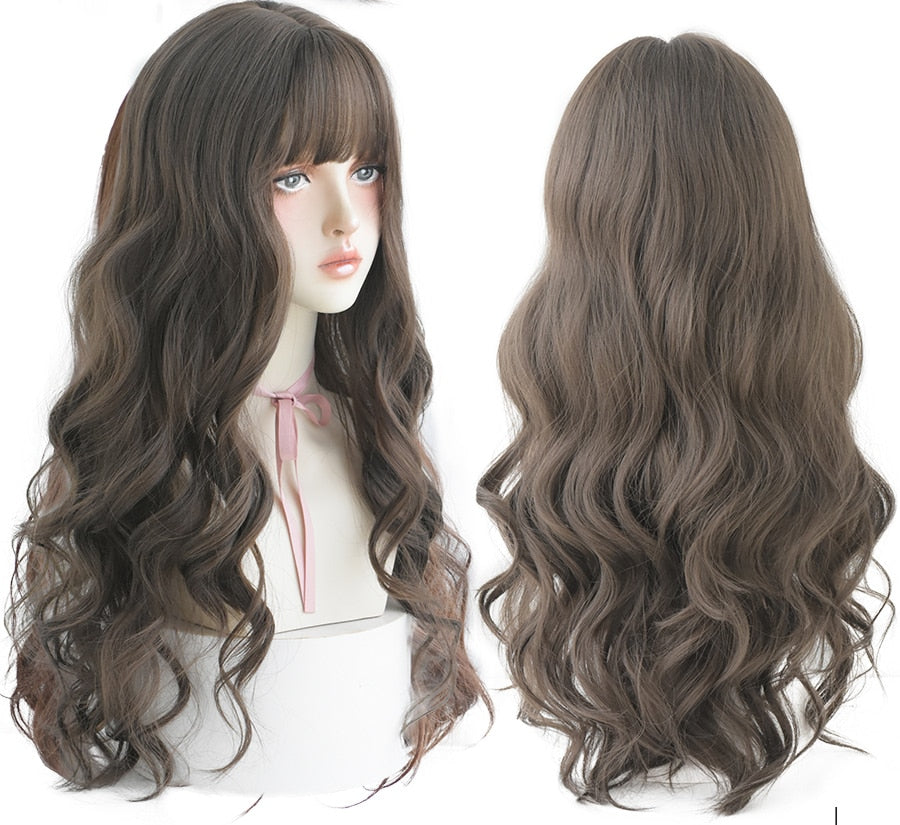 (Free Shipping) Jamie | ROSE CAP HEAT RESISTANT WIG