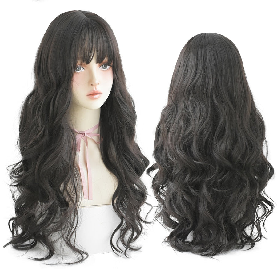 (Free Shipping) Jamie | ROSE CAP HEAT RESISTANT WIG