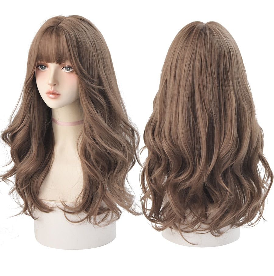 (Free Shipping)  Lisa The Show | ROSE CAP HEAT RESISTANT WIG