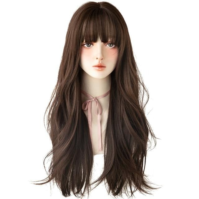 (Simple Packed) Barra | ROSE CAP HEAT RESISTANT WIG