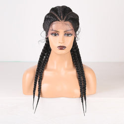 (Simple Packed) Aliyah | synthetic swiss lace front wig