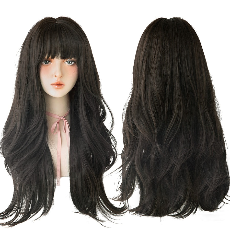 (Free Shipping) Barra | ROSE CAP HEAT RESISTANT WIG