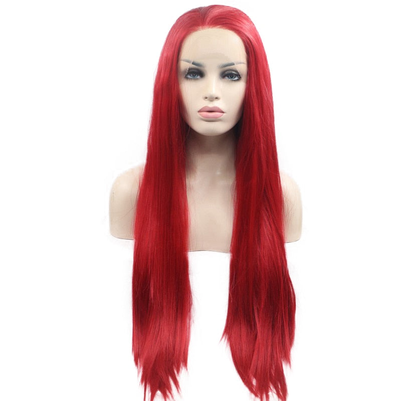 (Simple packed) Ariel｜Synthetic Swiss Lace Front Wig