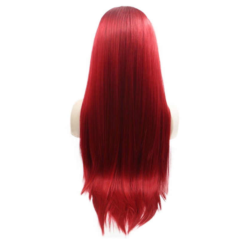 (Simple packed) Ariel｜Synthetic Swiss Lace Front Wig