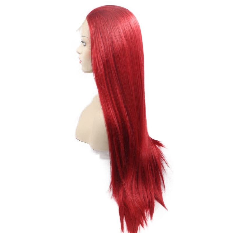 (Simple packed) Ariel｜Synthetic Swiss Lace Front Wig