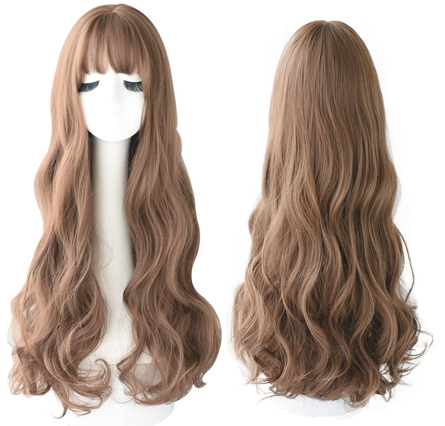 (Free Shipping) LISA | ROSE CAP HEAT RESISTANT WIG
