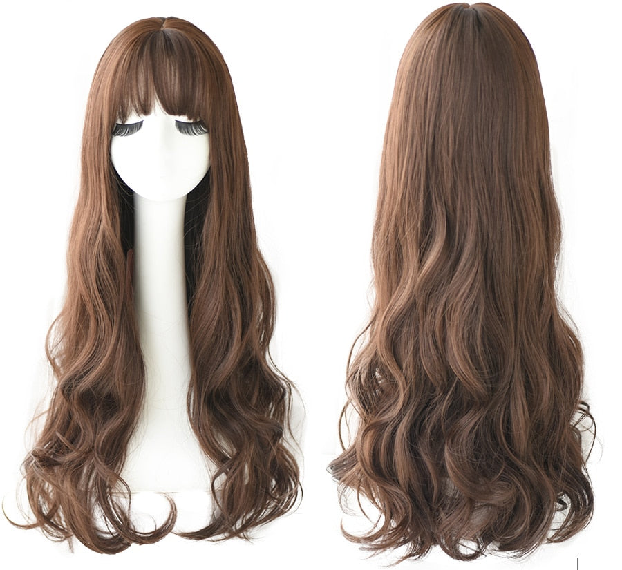 (Free Shipping) LISA | ROSE CAP HEAT RESISTANT WIG