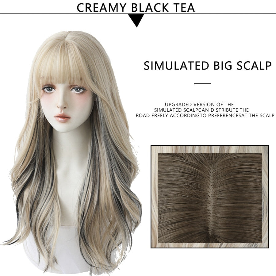 (Free Shipping) Sofia | rose cap heat resistant wig