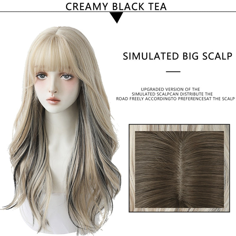(Simple packed) Sofia | rose cap heat resistant wig