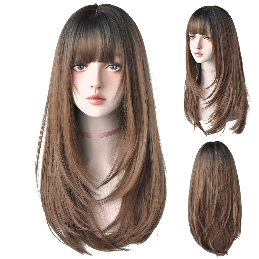 (Free Shipping) Sweet Jubilee | rose cap heat resistant wig